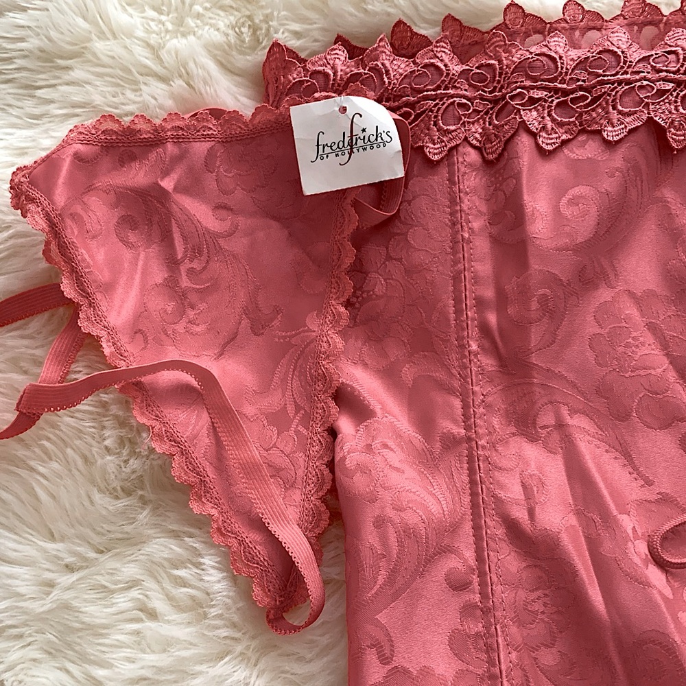 Fredricks of Hollywood lingerie corset set